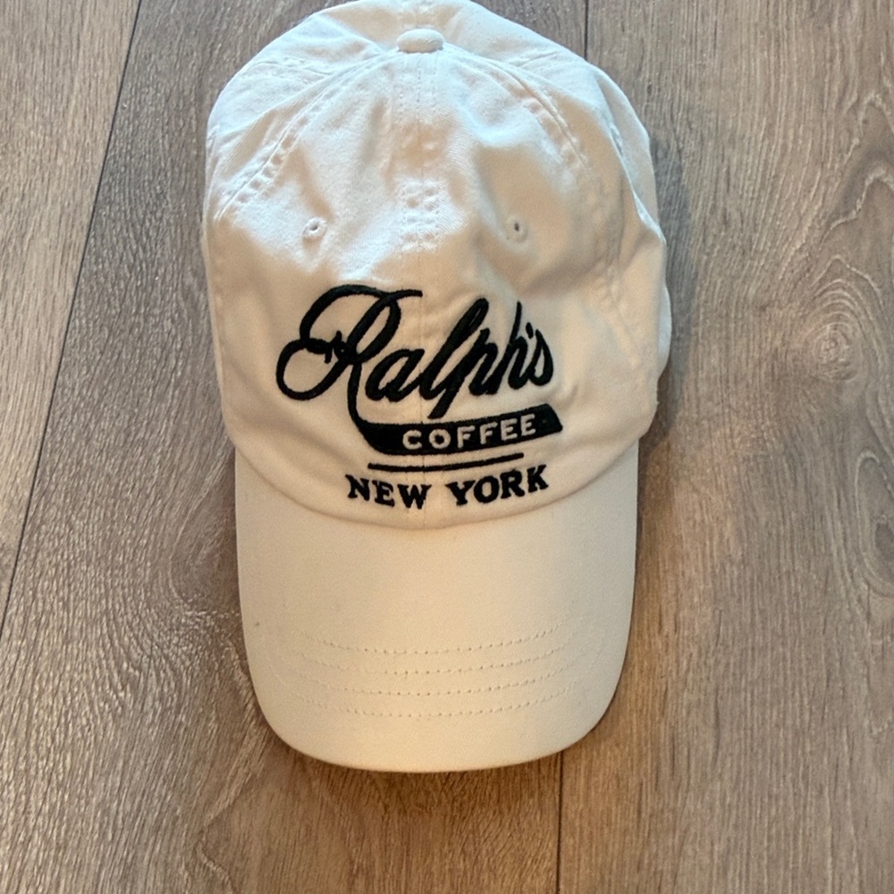 Ralph's Coffee White Cap